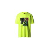 The North Face M Graphic T-Shirt - Giallo - Maglietta a maniche corte