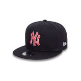 New Era New York Yankees MLB Outline Navy 9FIFTY Adjustable Cap - Grigio - Cappello