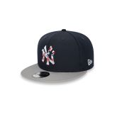 New Era New York Yankees Infill Navy 9FIFTY Snapback Cap - Blu - Cappello