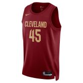 Nike Dri-FIT NBA Cleveland Cavaliers Donovan Mitchell Icon Edition 2022/23 Swingman Jersey - Rosso - Maglia