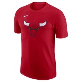 Nike NBA Chicago Bulls Essential Logo Tee - Rosso - Maglietta a maniche corte