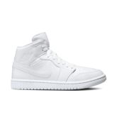 Air Jordan 1 Mid "Triple White" Wmns - Blanc - Scarpe