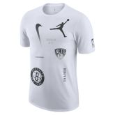 Jordan Max90 NBA Brooklyn Nets Courtside Statement Edition Tee - Blanc - Maglietta a maniche corte