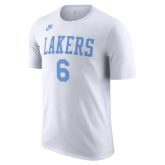 Nike NBA Los Angeles Lakers Tee White - Blanc - Maglietta a maniche corte