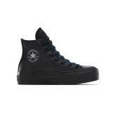 Converse Chuck Taylor All Star Lift Platform Leather - Nero - Scarpe Converse Chuck Taylor All Star Lift Platform Leather - Nero - Scarpe