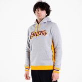 Mitchell & Ness Premium Fleece Los Angeles Lakers - Grigio - Hoodie