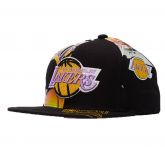 Mitchell & Ness NBA Shirt Remix Snapback HWC Los Angeles Lakers - Nero - Cappello