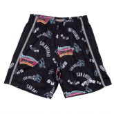 Mitchell & Ness San Antonio Spurs Swingman Short - Nero - Pantaloncini