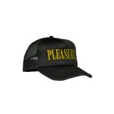 Pleasures Lithium Trucker Cap Black - Nero - Cappello