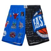 Mitchell & Ness NBA Eastern Conference Jumbotron 3.0 All Star Shorts - Blu - Pantaloncini