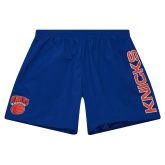 Mitchell & Ness NBA New York Knicks Team Heritage Woven Shorts - Blu - Pantaloncini