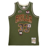 Mitchell & Ness Flight Scottie Pippen Chicago Bulls Swingman Jersey - Verde - Maglia