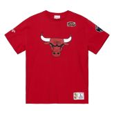 Mitchell & Ness NBA Chicago Bulls Team Origins S/S Tee - Rosso - Maglietta a maniche corte