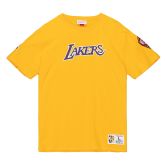 Mitchell & Ness NBA LA Lakers Team Origins S/S Tee - Giallo - Maglietta a maniche corte