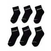 Jordan Legend Ankle 6PK KIDS Socks - Nero - Calzini