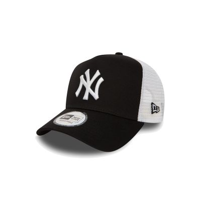 New Era Yankees Clean Black A-Frame Trucker Cap - Nero - Cappello