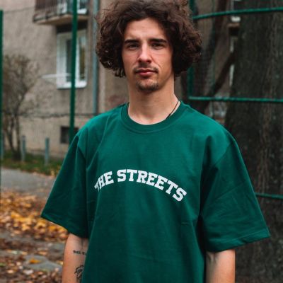The Streets Green Tee - Verde - Maglietta a maniche corte
