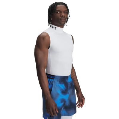 Under Armour UA HG Armour Comp Mock SL White - Blanc - Canotta a compressione Under Armour UA HG Armour Comp Mock SL White - Blanc - Canotta a compressione