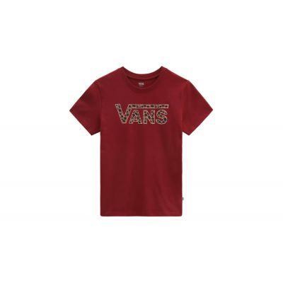 Vans Wm Animal Vans T-shirt - Rosso - Maglietta a maniche corte