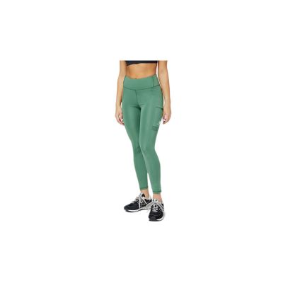 New Balance Athletics Legging - Verde - Pantaloni