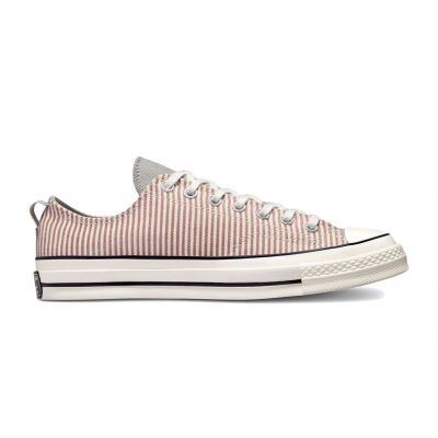 Converse Chuck 70 Hickory Stripe Low Top Mineral Clay - Rosa - Scarpe