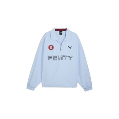 Puma x Fenty Drill Top Unisex S - Blu - Hoodie Puma x Fenty Drill Top Unisex S - Blu - Hoodie