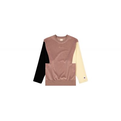 Champion Velour Colour Block Sweatshirt - Multicolor - Hoodie
