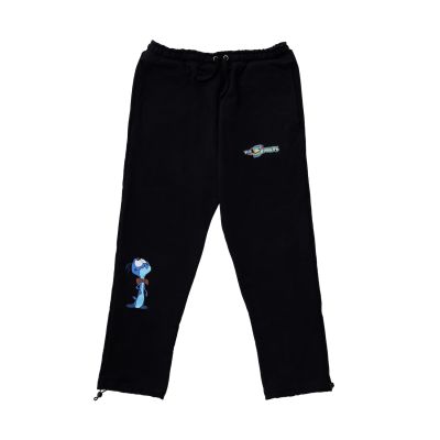 Space Logo Sweatpants Black - Nero - Pantaloni