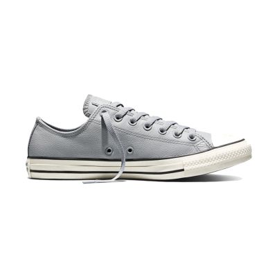 Converse Chuck Taylor All Star Leather Grey - Grigio - Scarpe Converse Chuck Taylor All Star Leather Grey - Grigio - Scarpe