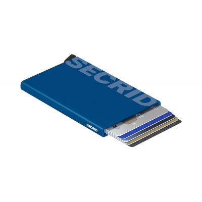 Secrid Cardprotector Laser Logo Blue - Blu - Accessori