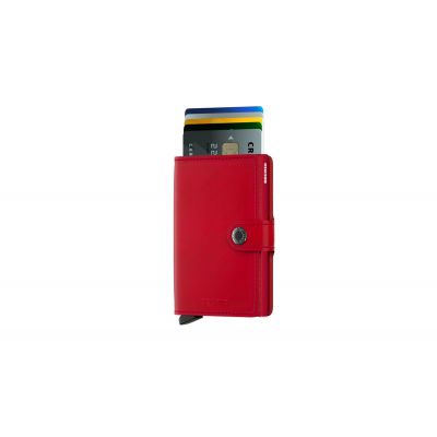 Secrid Miniwallet Original Red-Red - Rosso - Accessori