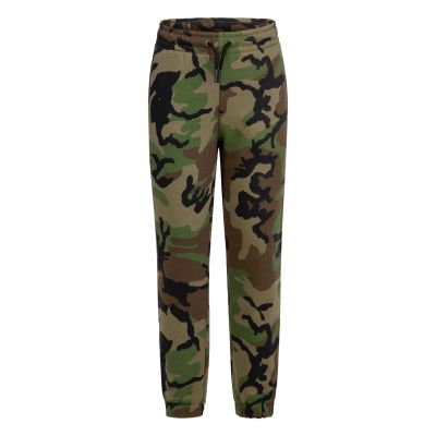 Jordan Boys Essentials Camo Pants - Verde - Pantaloni