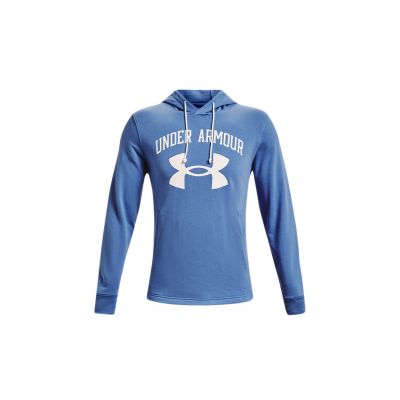 Under Armour Rival Terry Logo - Blu - Hoodie