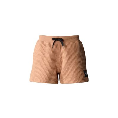 The North Face W Mhysa Quilted Shorts - Marrone - Pantaloni