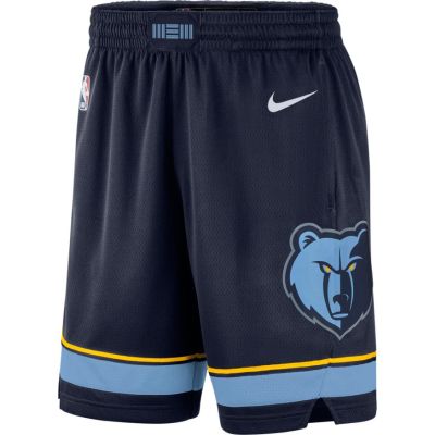 Nike NBA Dri-FIT Memphis Grizzlies Icon Edition Swingman Shorts - Blu - Pantaloncini