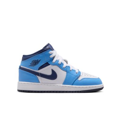 Air Jordan 1 Mid "University Blue Midnight Navy" (GS) - Blu - Scarpe Air Jordan 1 Mid "University Blue Midnight Navy" (GS) - Blu - Scarpe