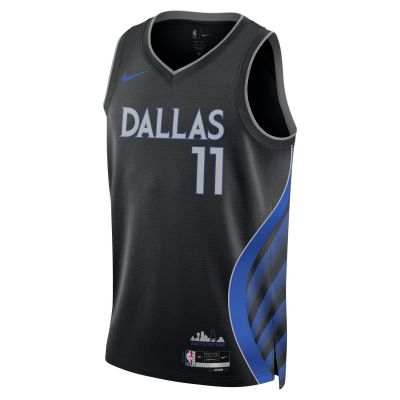 Nike NBA Kyrie Irving Dallas Mavericks City Edition Swingman Jersey Black - Nero - Maglia