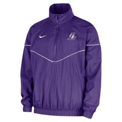 Nike NBA Los Angeles Lakers Courtside Windrunner Anorak Jacket Field Purple - Viola - Giacca