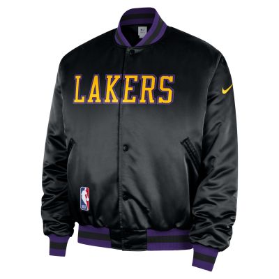 Nike NBA Los Angeles Lakers City Edition Premium Jacket - Nero - Giacca