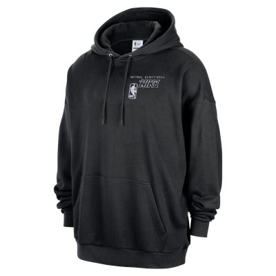 Nike Team 31 Club Oversized Pullover Hoodie Black - Nero - Hoodie Nike Team 31 Club Oversized Pullover Hoodie Black - Nero - Hoodie