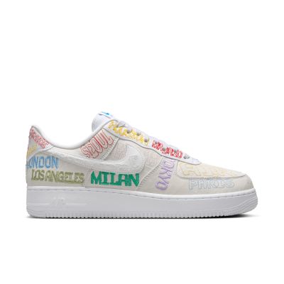 Nike Air Force 1 '07 LV8 "World Tour - White" - Blanc - Scarpe Nike Air Force 1 '07 LV8 "World Tour - White" - Blanc - Scarpe