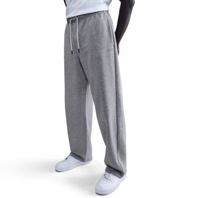 Nike Standard Issue Therma-FIT Brushed Open-Hem Basketball Pants Grey - Grigio - Pantaloni