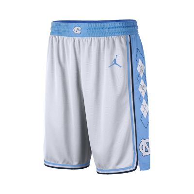 Jordan UNC North Carolina Limited Home Shorts White - Blanc - Pantaloncini