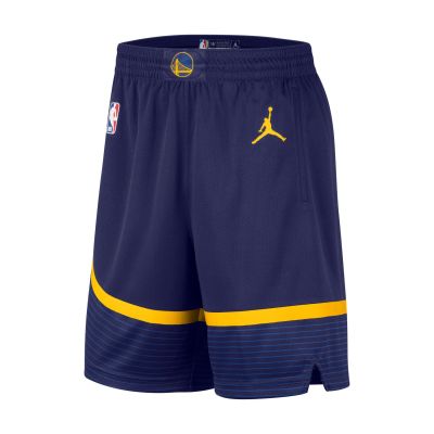 Jordan Dri-FIT Golden State Warriors Statement Edition Swingman Shorts - Blu - Pantaloncini