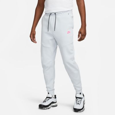 Nike Sportswear Tech Fleece Pants Pure Platinum - Blanc - Pantaloni