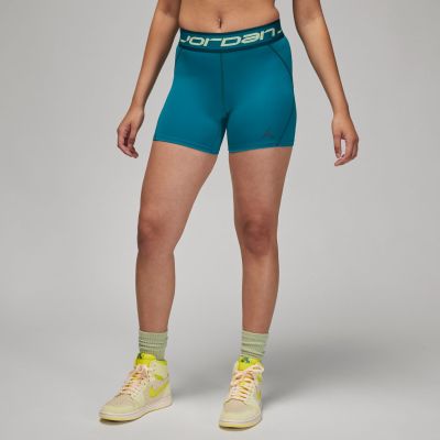 Jordan Sport Wmns 5" Shorts - Blu - Pantaloncini