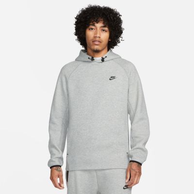 Nike Sportswear Tech Fleece Pullover Hoodie Heather Grey - Grigio - Hoodie