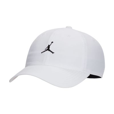 Jordan Club Adjustable Unstructured Cap White - Blanc - Cappello