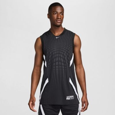 Nike Dri-FIT ADV Basketball Jersey Black - Nero - Maglia
