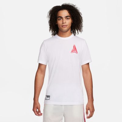 Nike Dri-FIT Ja Tee White - Blanc - Maglietta a maniche corte
